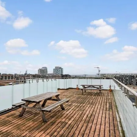 Fin Lejlighed Med Adgang Til Tagterrasse